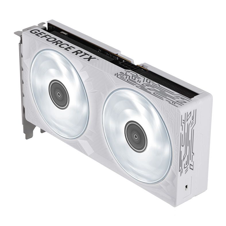 Placa de Video Galax GeForce RTX 5050 1-Click OC White, 8GB, GDDR6, 128-bit, 55NSL8MHCZBS