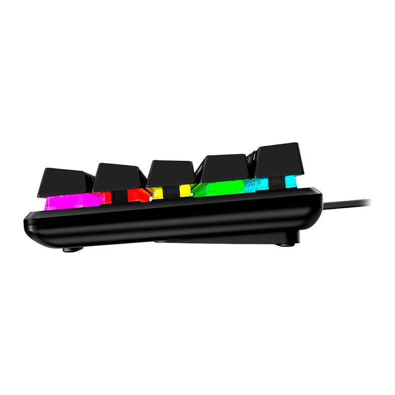 Teclado Mecanico Gamer HyperX Alloy Origins 60, RGB, US, Switch Tactile Aqua, Preto,56R61AAABA