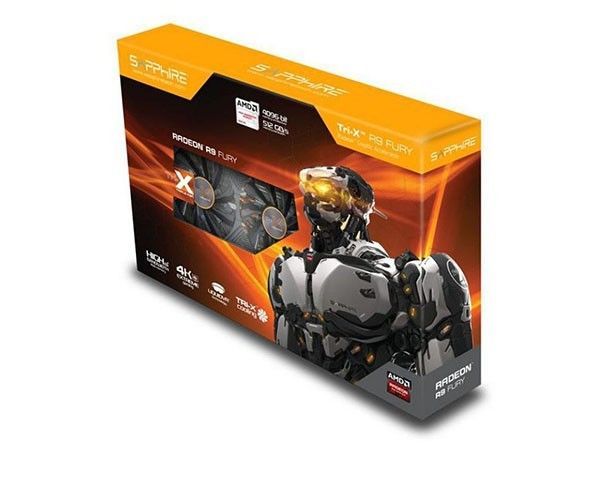Placa de Video SAPPHIRE R9 FURY TRI-X 4GB HBM 4096Bits, 11247-00-40G - BOX