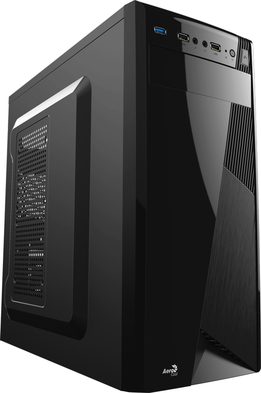 Gabinete Aerocool CS-1101 Preto com Fonte, EN51103