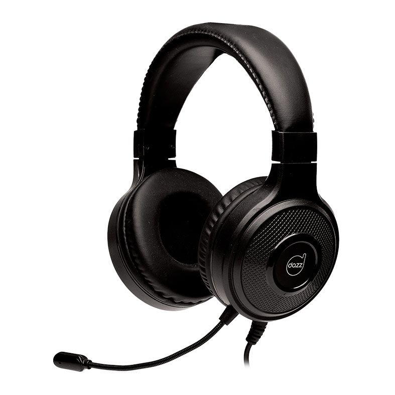 Headset Gamer DAZZ Cobra, Driver 40mm, P3, Preto, 62000024