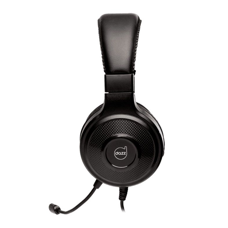 Headset Gamer DAZZ Cobra, Driver 40mm, P3, Preto, 62000024