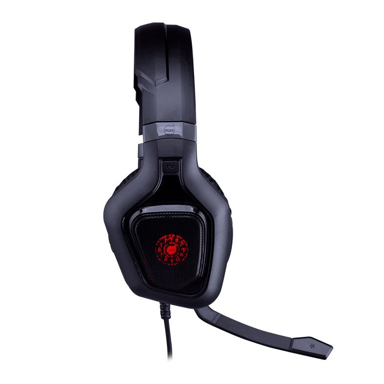 Headset Gamer DAZZ Lachesis Diamond, Som Surround 7.1, Driver 50mm, USB, Preto, 62000059