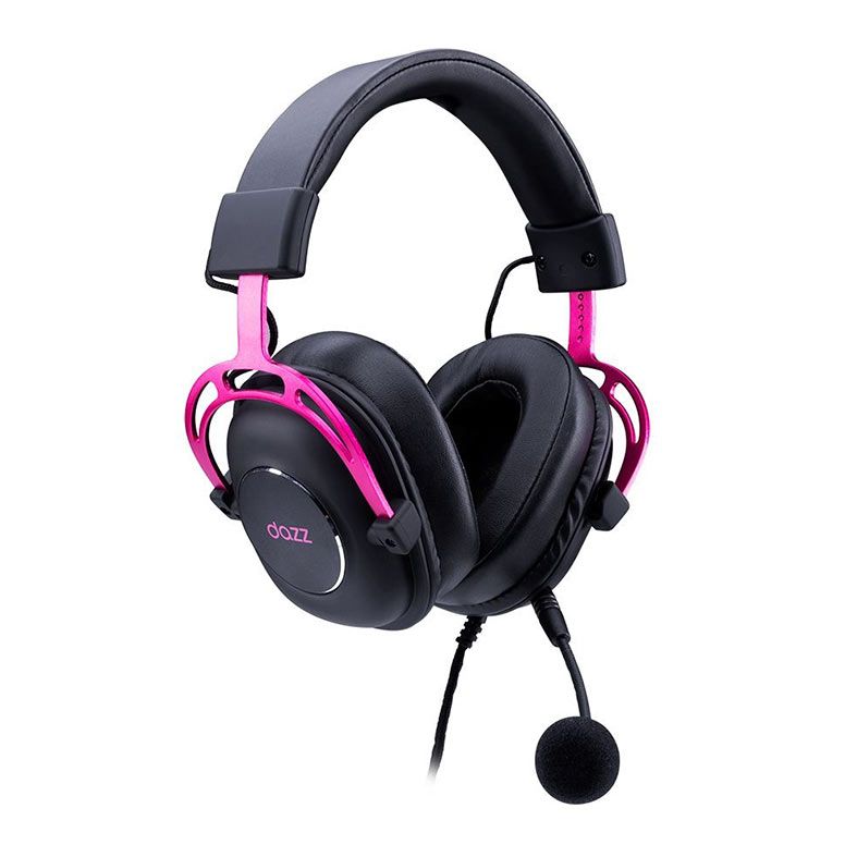 Headset Gamer DAZZ FT3 Ultra Light, Som Surround 7.1, Driver 50mm, USB, Preto, 62000068