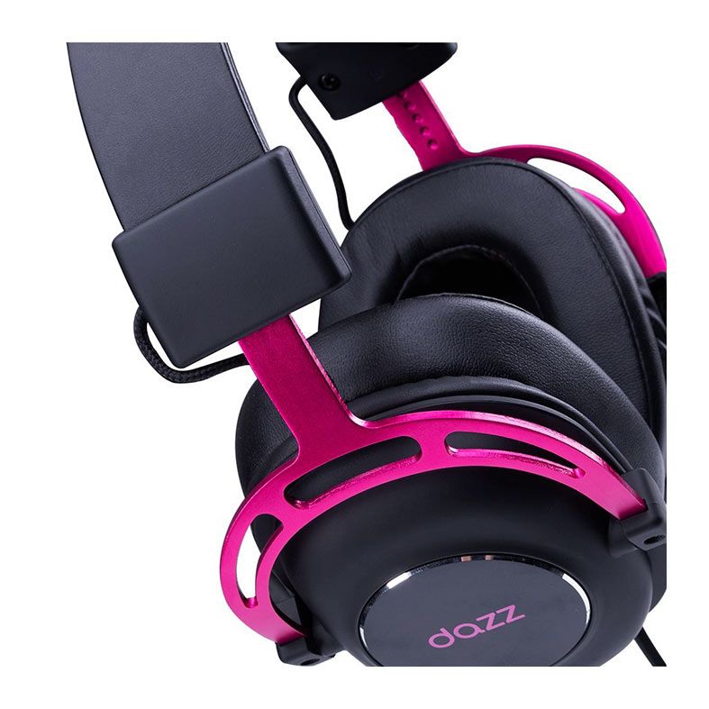 Headset Gamer DAZZ FT3 Ultra Light, Som Surround 7.1, Driver 50mm, USB, Preto, 62000068