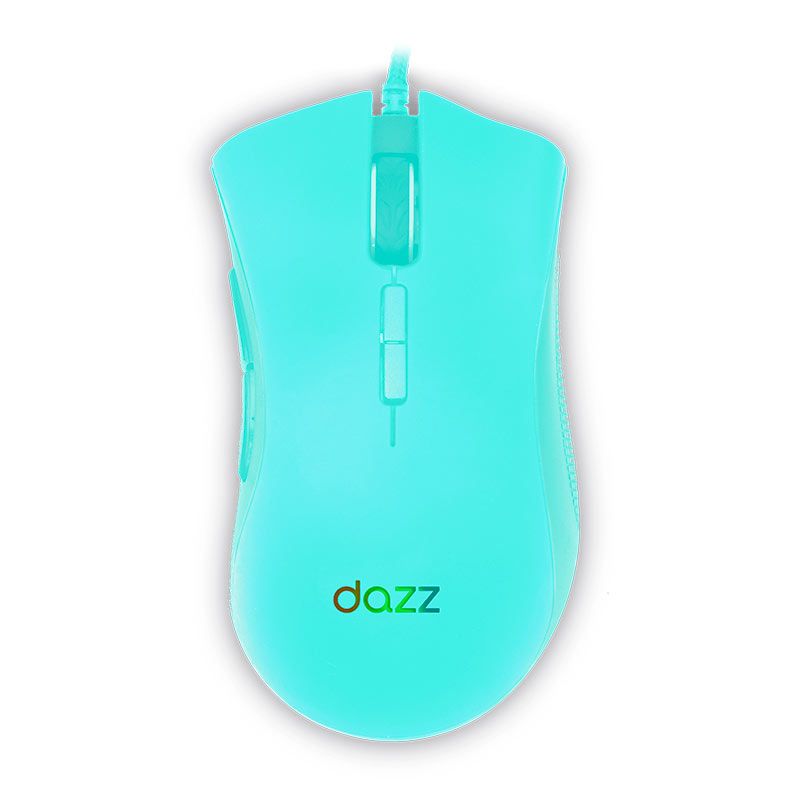 Mouse Gamer Dazz Mizard, RGB, 12000DPI, 7 Botoes, Azul, 62000086