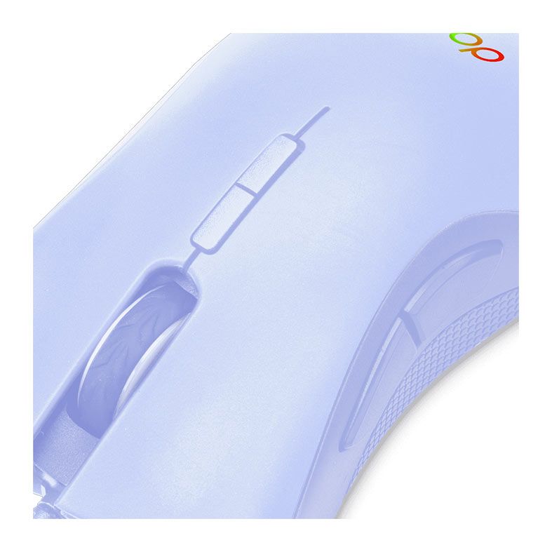 Mouse Gamer Dazz Mizard, RGB, 12000DPI, 7 Botoes, Lilas, 62000087