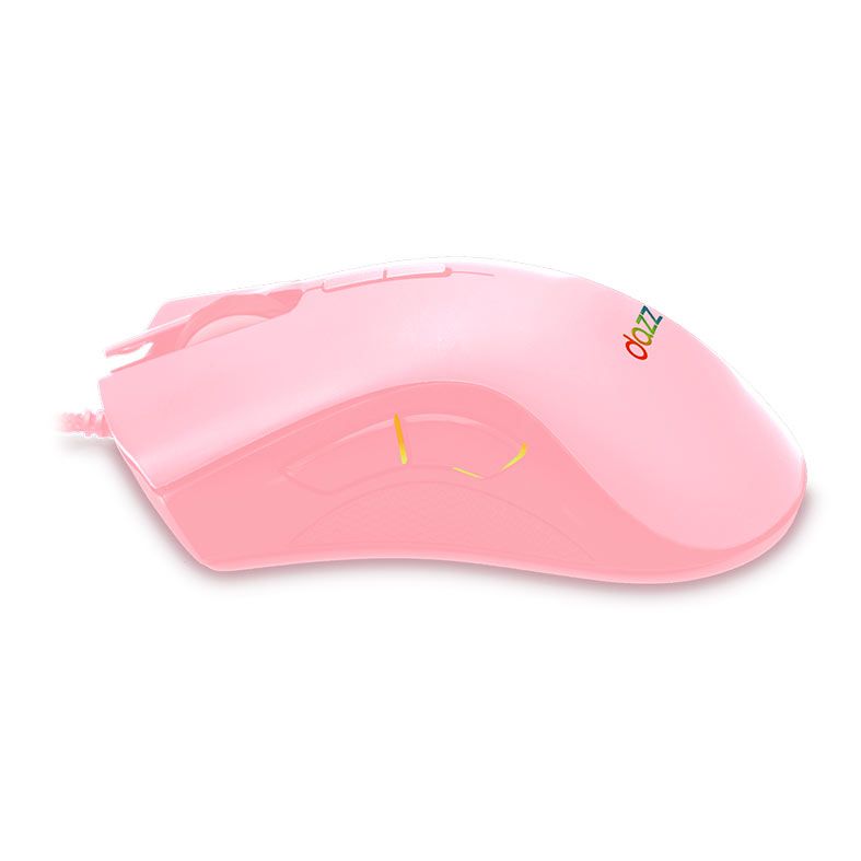 Mouse Gamer Dazz Mizard, RGB, 12000DPI, 7 Botoes, Rosa, 62000088