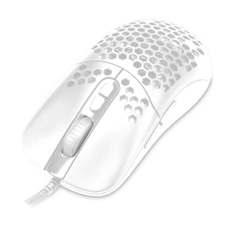 Mouse Gamer Dazz Horus, RGB, 12800DPI, 7 Botoes, Branco, 62000092