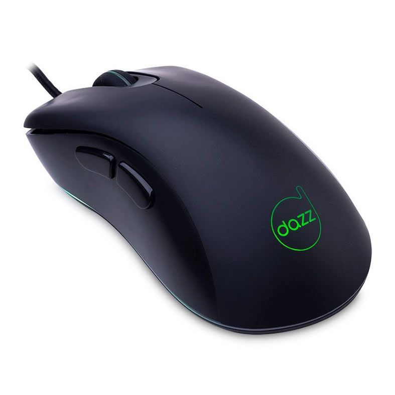 Mouse Gamer Dazz FPS Series, RGB, 12000DPI, 5 Botoes, Preto, 625256
