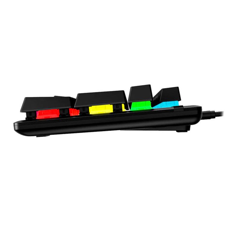 Teclado Mecanico Gamer HyperX Alloy Origins PBT, RGB, Switch Red, Preto, 639N3AA-AC4