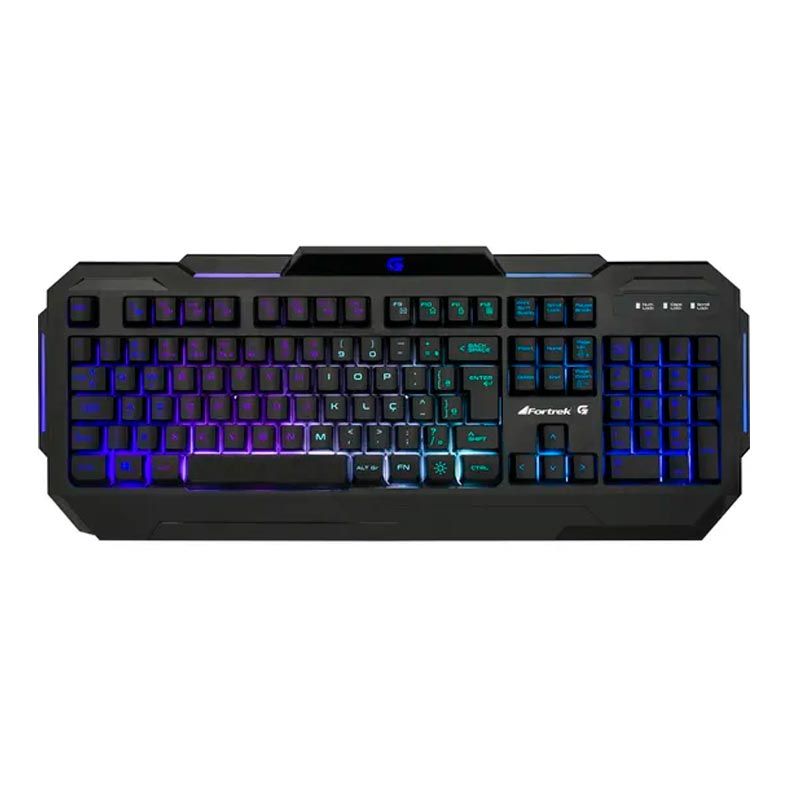 Teclado Gamer Fortrek K1 RGB USB, 64389