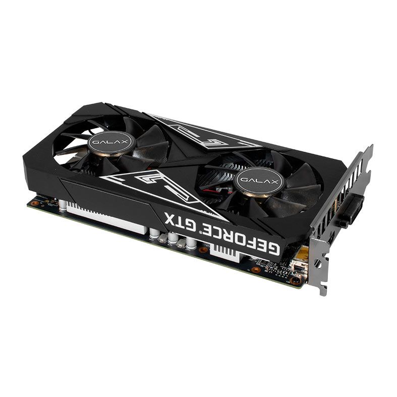 Placa de Video Galax GeForce GTX 1650 EX Plus 1-Click OC, 4GB, GDDR6, 128-bit, 65SQL8DS6NEP