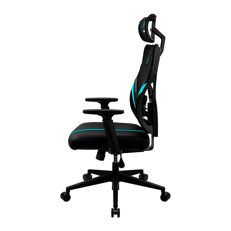 Cadeira Gamer ThunderX3 YAMA1 Ergonomica, Preto e Cyan, 69674