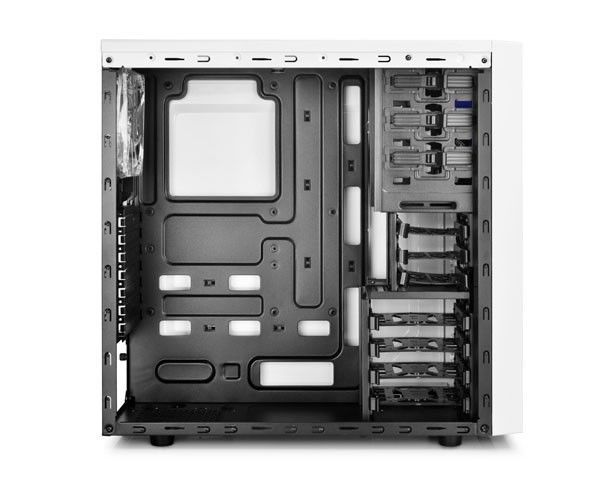 Gabinete DeepCool Tesseract WH com Janela, DP-ATX-TSRSWWH - BOX