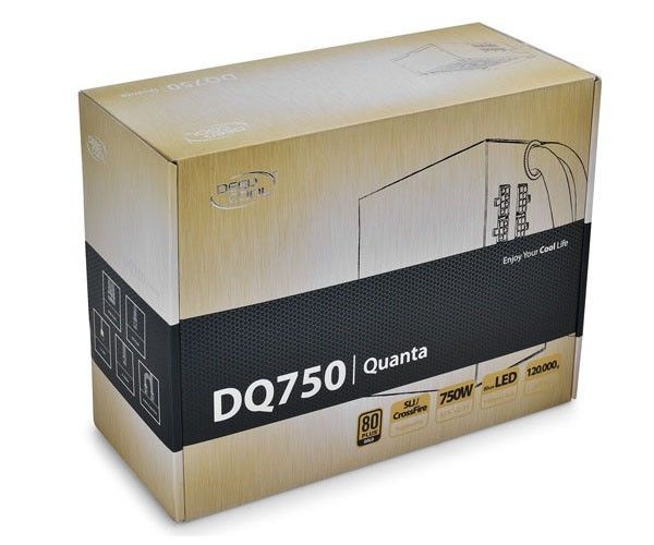 Fonte DeepCool DQ750 ATX 80Plus Gold 750W, GP-GD-DQ750 - BOX