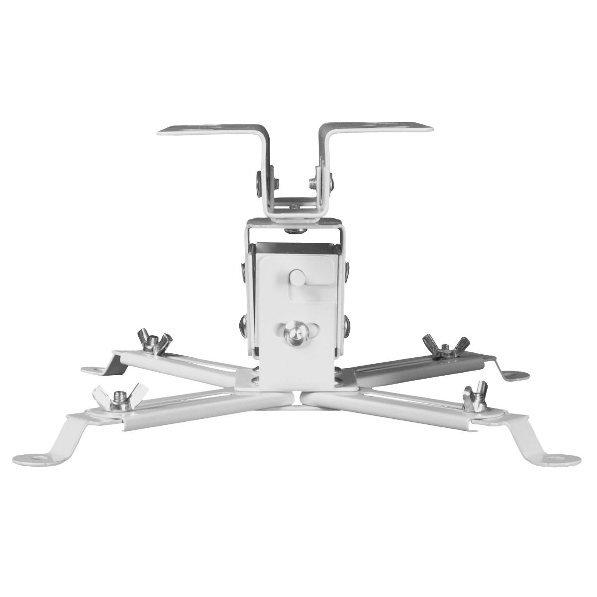 Suporte de Teto Para Projetor Zinnia Maxx, Suporta ate 10KG, 12cm, Branco, ZNO-MAXX-WH01