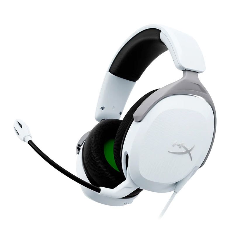 Headset Gamer HyperX CloudX Stinger Core 2, Drivers 40mm, Branco, 6H9B7AA