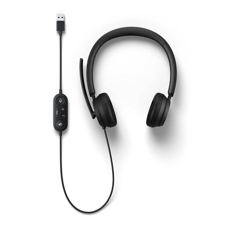 Headset Microsoft Modern, USB, Preto, 6ID-00012