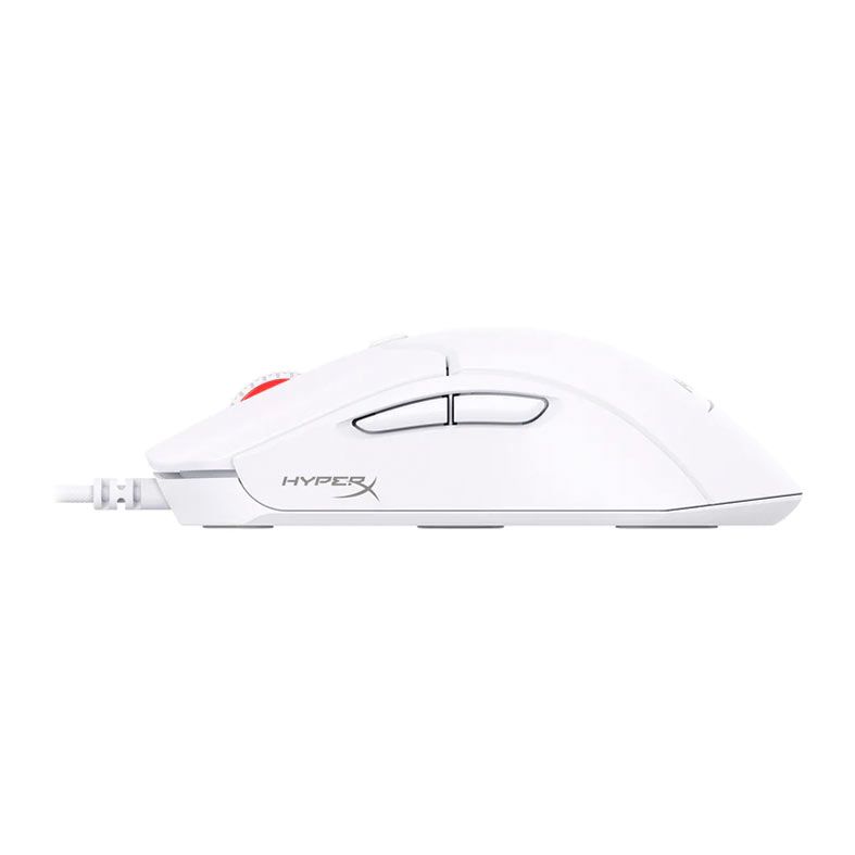 Mouse Gamer HyperX Pulsefire Haste 2, RGB, 26000DPI, 6 Botoes, Branco, 6N0A8AA