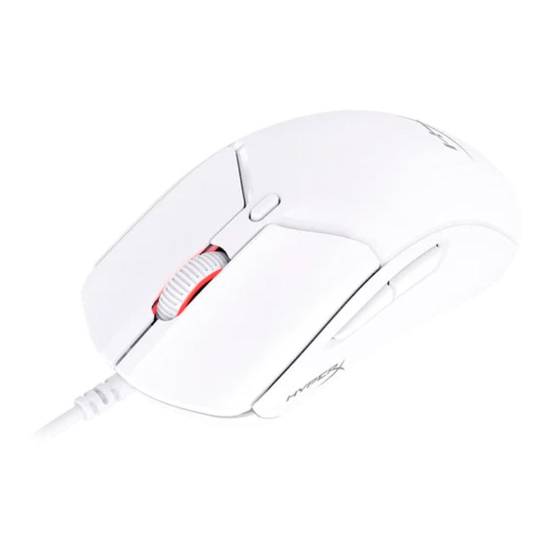 Mouse Gamer HyperX Pulsefire Haste 2, RGB, 26000DPI, 6 Botoes, Branco, 6N0A8AA