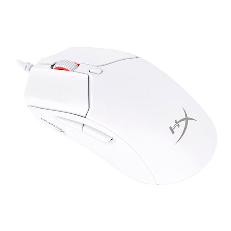 Mouse Gamer HyperX Pulsefire Haste 2, RGB, 26000DPI, 6 Botoes, Branco, 6N0A8AA