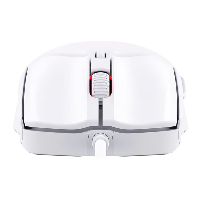 Mouse Gamer HyperX Pulsefire Haste 2, RGB, 26000DPI, 6 Botoes, Branco, 6N0A8AA
