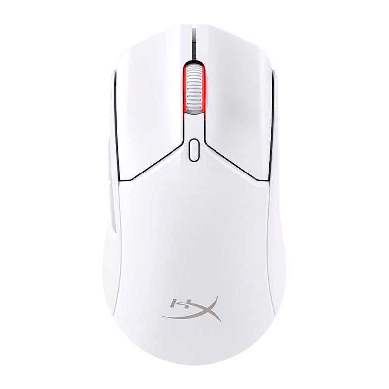 Mouse HyperX Pulsefire Haste 2, 26000DPI, 6 Botoes, Wireless, Branco, 6N0A9AA