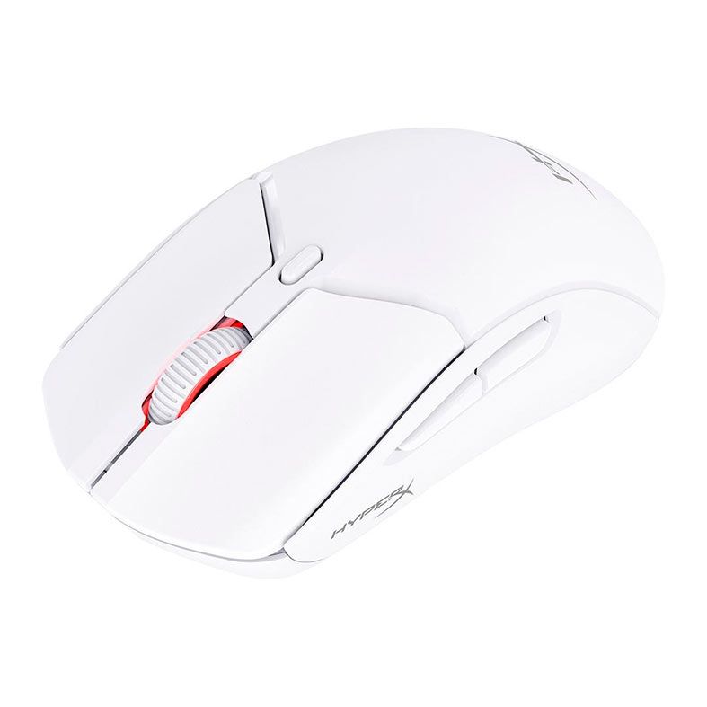 Mouse HyperX Pulsefire Haste 2, 26000DPI, 6 Botoes, Wireless, Branco, 6N0A9AA