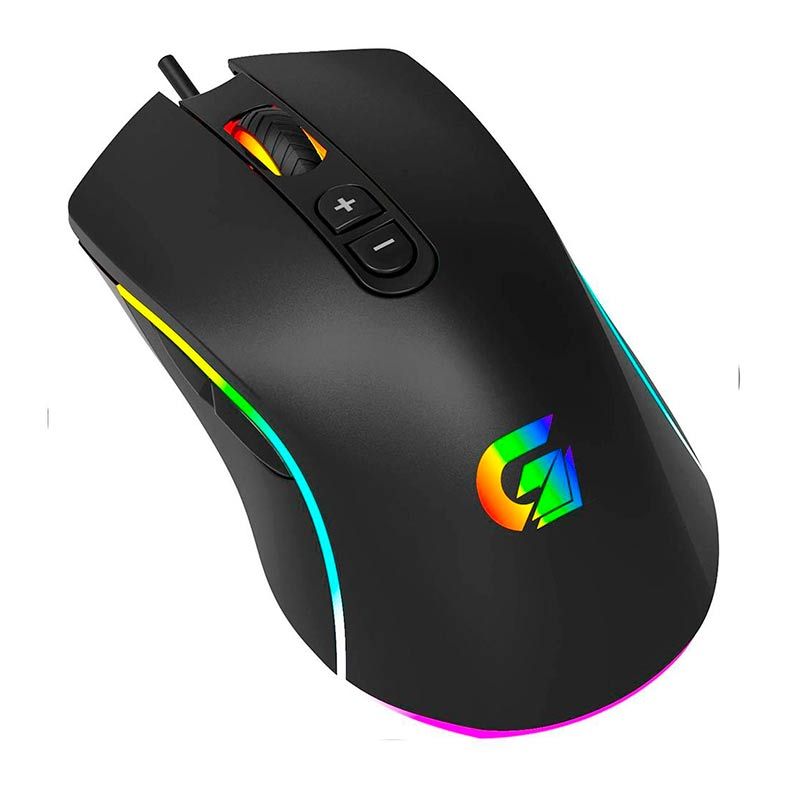 Mouse Gamer Fortrek Cruiser 10000DPI RGB Preto, 70525