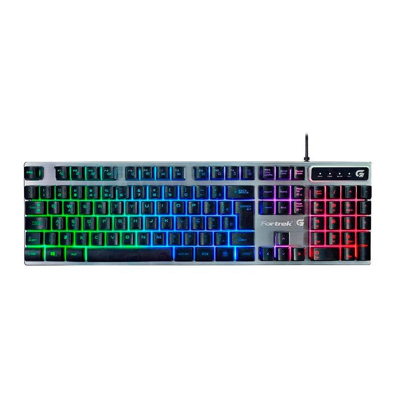 Teclado Gamer Fortrek Vickers RGB Grafite, 70529