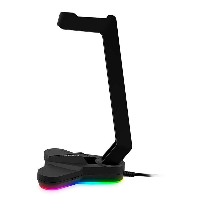 Suporte Para Headset Vickers Fortrek RGB Preto, 70534