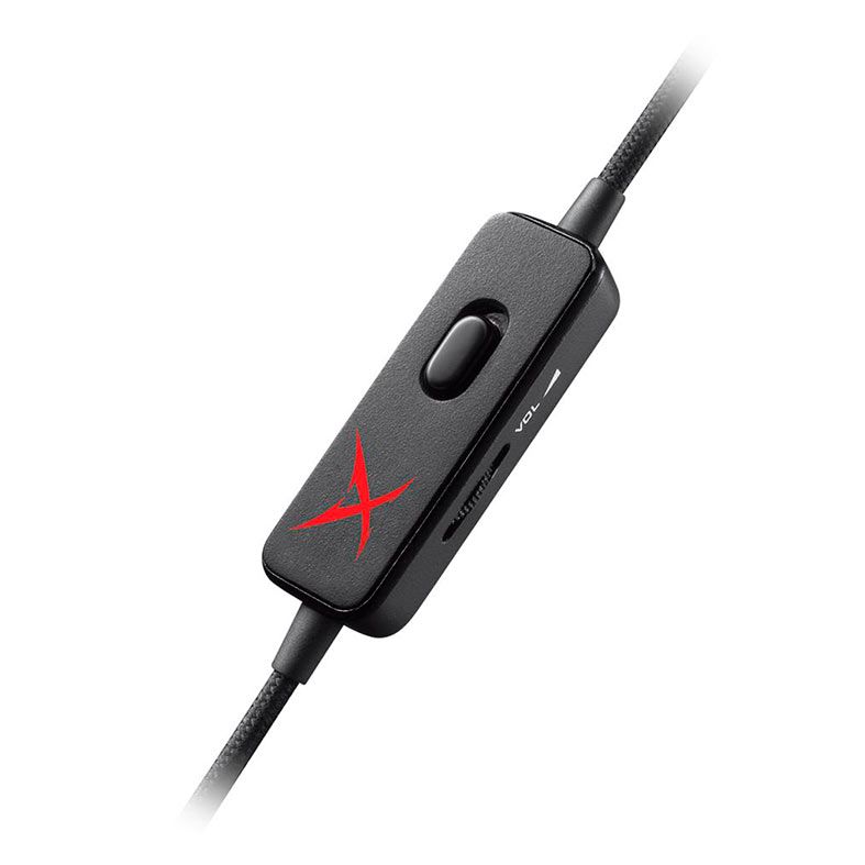 Headset Gamer Creative Sound BlasterX H3, Drivers 40mm, Preto, 70GH034000000