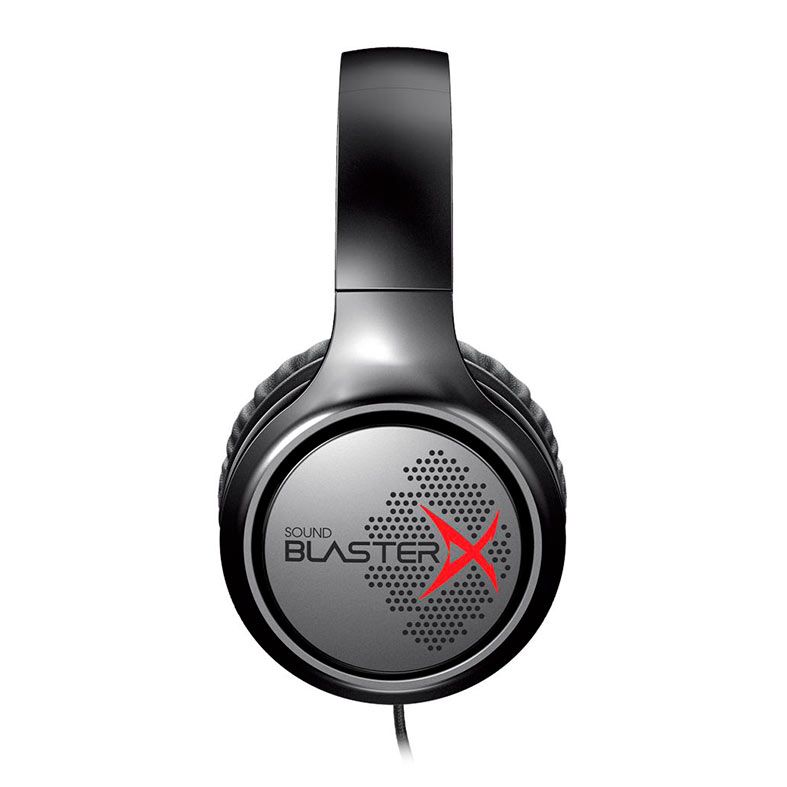 Headset Gamer Creative Sound BlasterX H3, Drivers 40mm, Preto, 70GH034000000