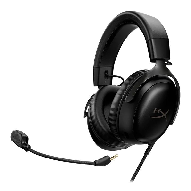 Headset Gamer HyperX Cloud III, Som Surround 7.1, Drivers 53mm, Preto, 727A8AA