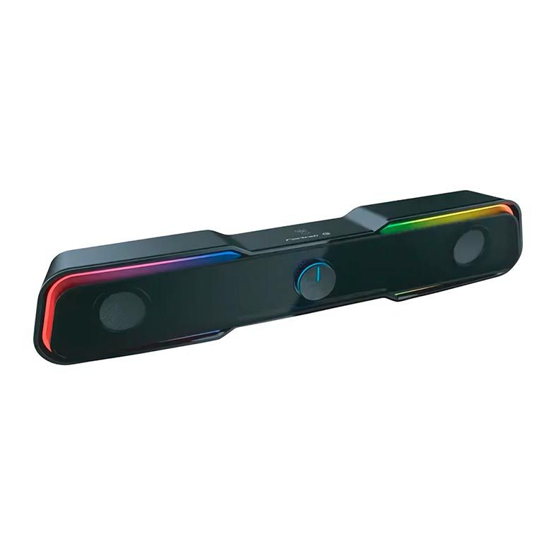 Soundbar Gamer Fortrek G Para PC Black Hawk 6W RGB, 73400