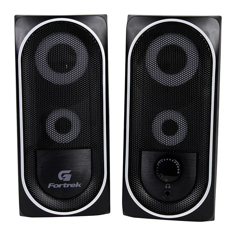 Caixa de Som Fortrek G Multimidia Black Hawk 6W RGB, 73403