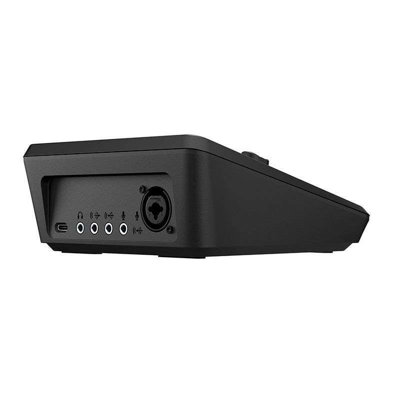 Mixer de Audio HyperX, 5 Canais, USB-C, Preto, 73C12AA
