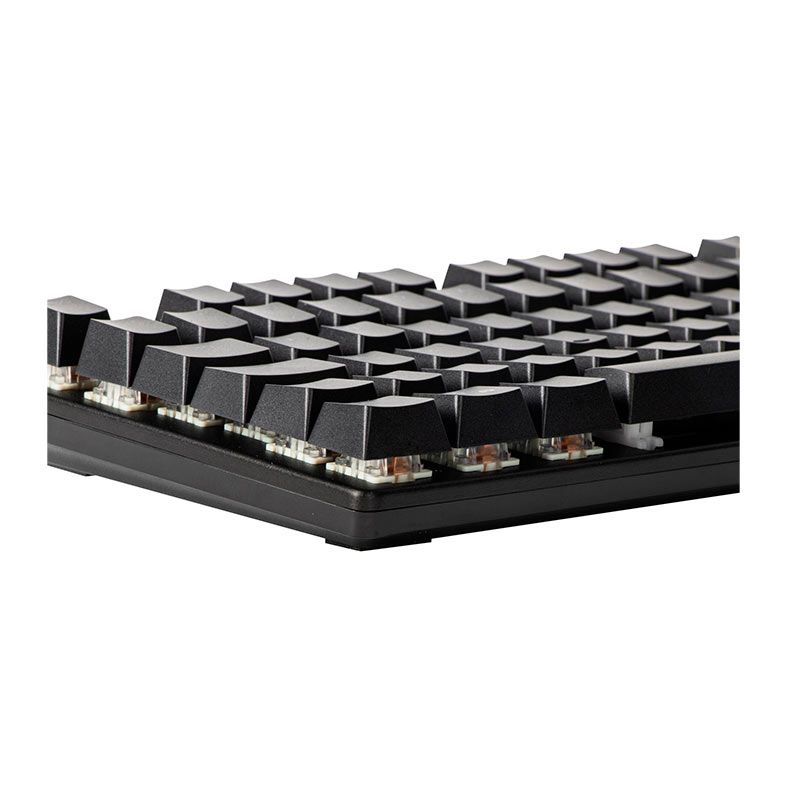 Teclado Mecanico Gamer Fortrek GPRO K7 Black Edition, Rainbow, ABNT2, Switch Azul, Preto, 74751