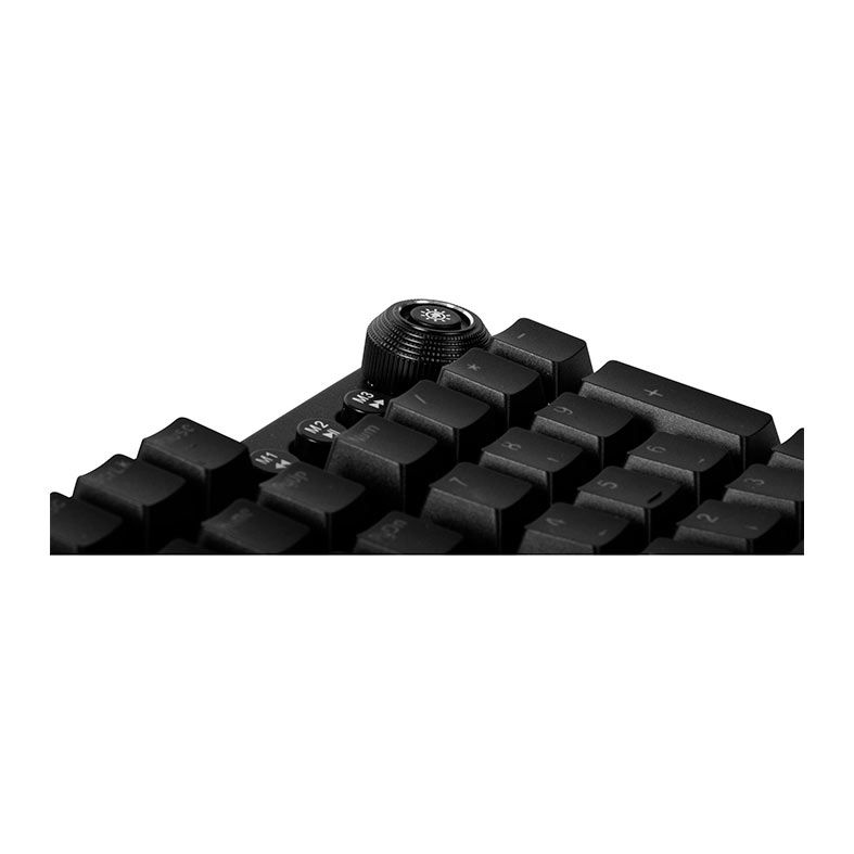 Teclado Mecanico Gamer Fortrek GPRO K7 Black Edition, Rainbow, ABNT2, Switch Azul, Preto, 74751