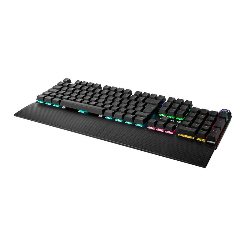 Teclado Mecanico Gamer Fortrek GPRO K7 Black Edition, Rainbow, ABNT2, Switch Azul, Preto, 74751