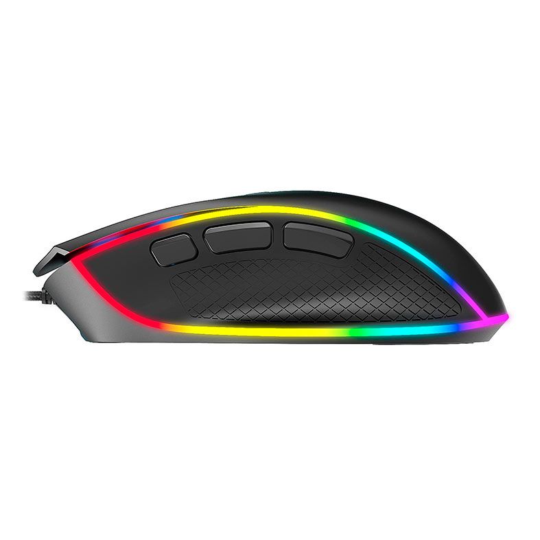 Mouse Gamer Fortrek Cruiser New Edition, RGB, 12000DPI, 8 Botoes, Preto, 77245