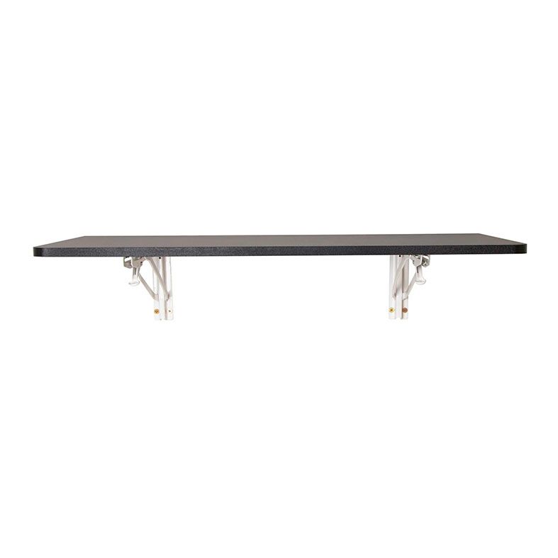 Mesa de Parede Hayonik MDR 1100, Dobravel, 1100x440mm, Preta, 77462