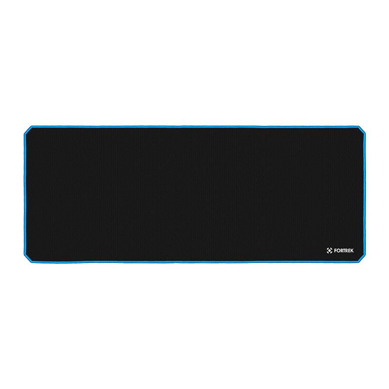 Mousepad Gamer Fortrek Speed Pro Gaming, Extra Grande, 800x300x4mm, Preto e Azul, 77536