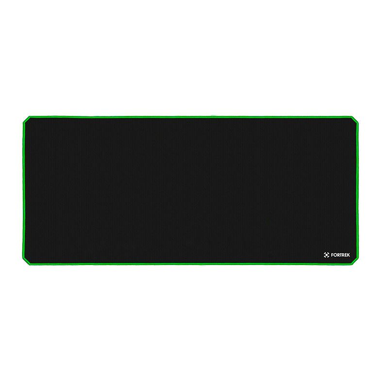Mousepad Gamer Fortrek Speed Pro Gaming, Extendido, 900x400x4mm, Preto e Verde, 77543