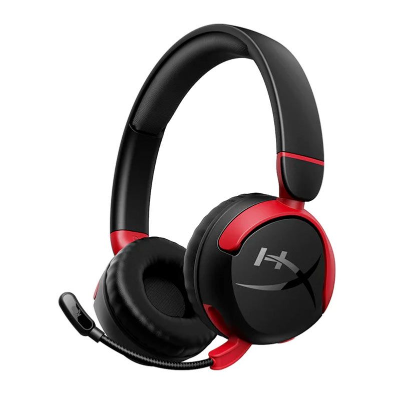 Headset Gamer HyperX Cloud Mini, Drivers 30mm, Sem Fio, Preto e Vermelho, 7G8F1AA