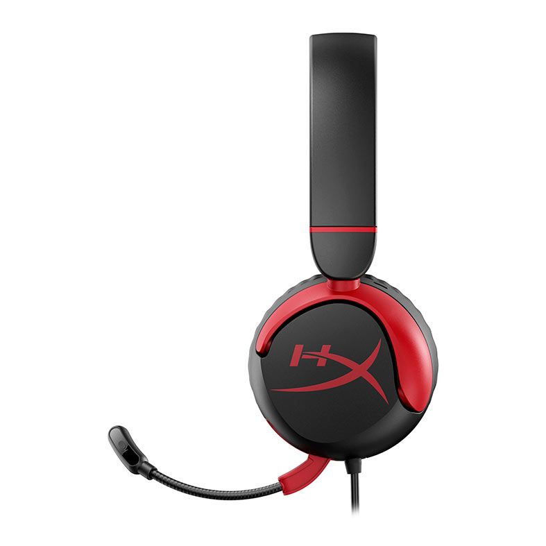 Headset Gamer HyperX Cloud Mini WD BLK HS, Drivers 30mm, Preto e Vermelho, 7G8F4AA