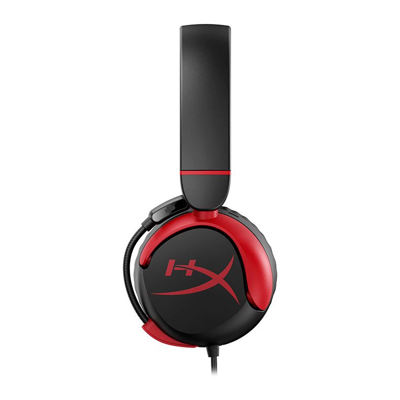 Headset Gamer HyperX Cloud Mini WD BLK HS, Drivers 30mm, Preto e Vermelho, 7G8F4AA