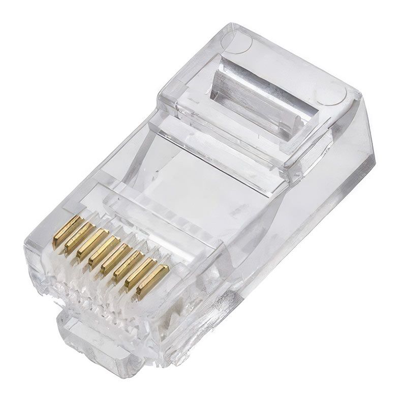 Conectores RJ45 MD9, Cat.6, 100 Pecas, 8021