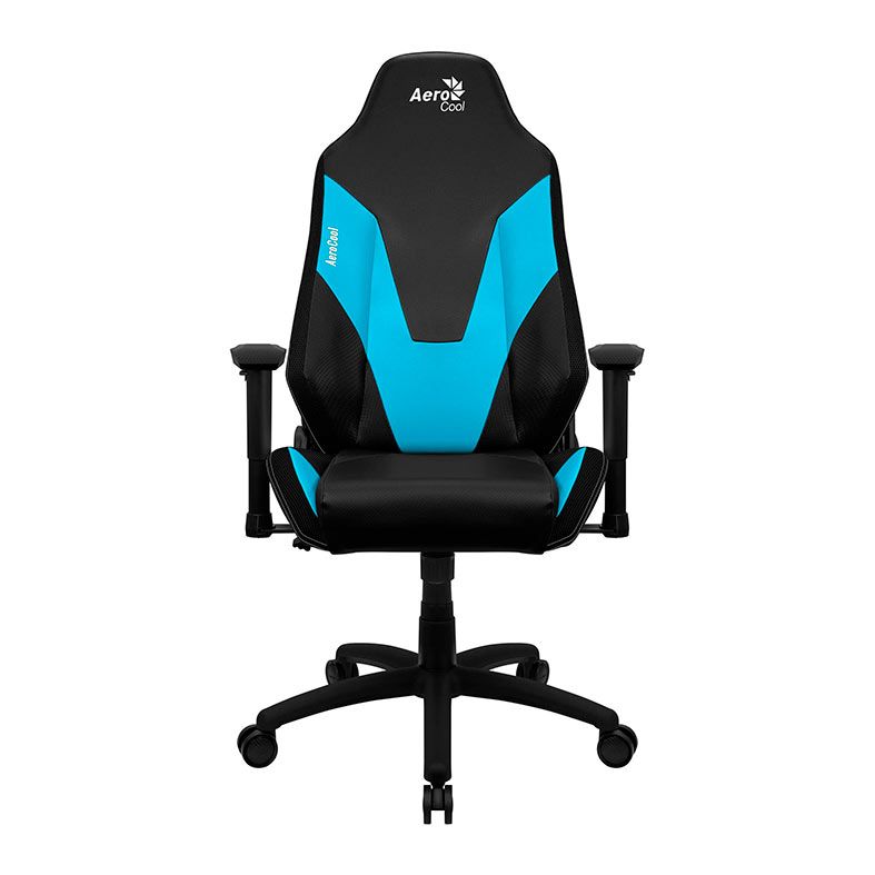 Cadeira Gamer Aerocool Admiral Ice Blue, Preto e Azul, 80535